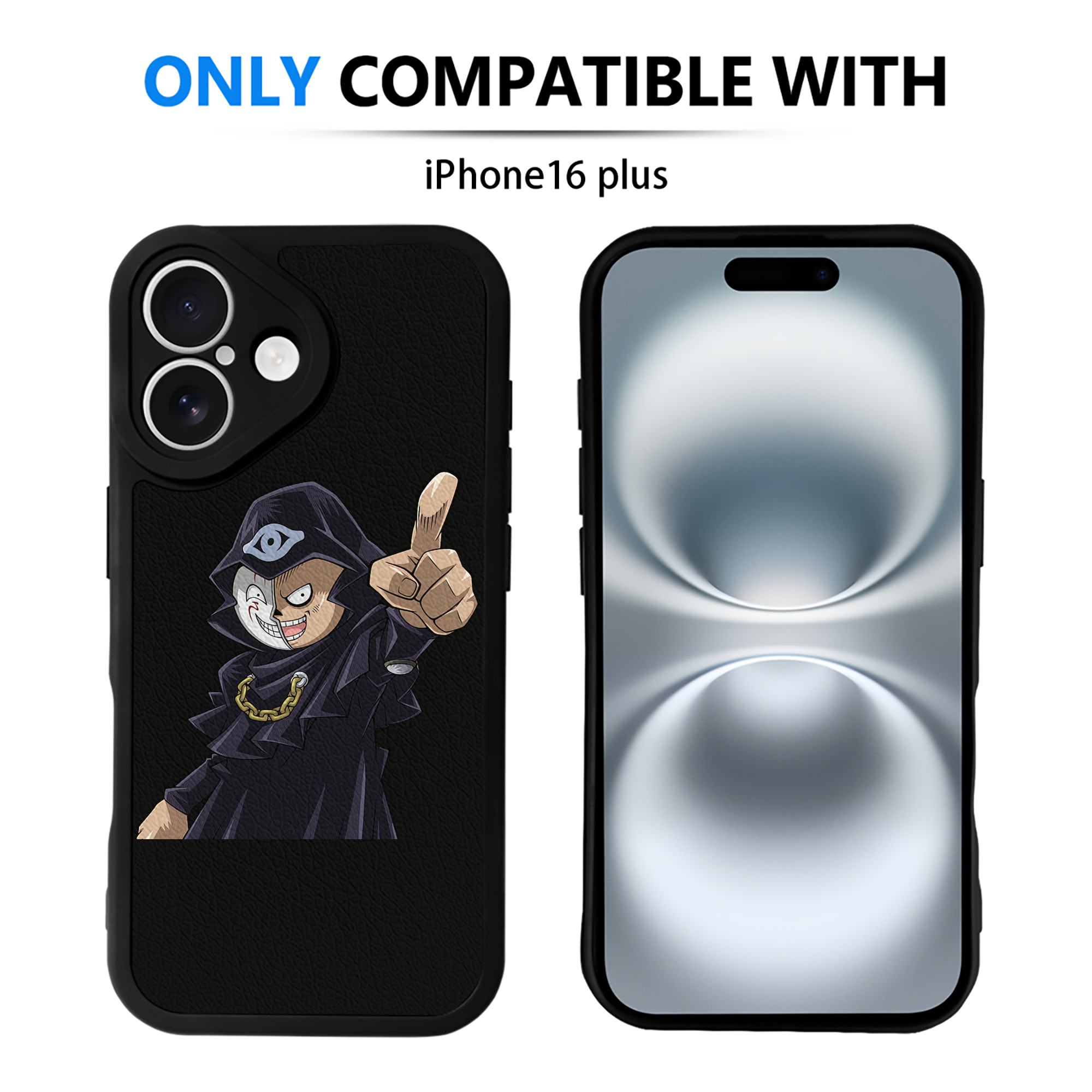 遊☆戯☆王 Yu-Gi-Oh! 【iPhone 16シリーズ対応】シリコンスマホケース（レザー調） 材質：シリコン
